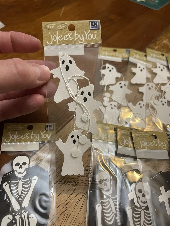 Large Lot of Halloween Jolee’s Boutique Stickers & Jolee’s By You Embellishments - Image 3 of 4