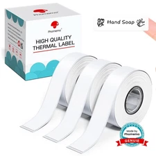 Labels, D30 Label Tape Continuous Print Master Labels Refill, Smart Mini Labe...