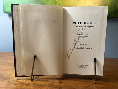 RARE SIGNED HARLAN ELLISON CRAZY AS A SOUP SANDWICH PULPHOUSE SLIPCASE BOOK 1989 - Picture 4 of 8