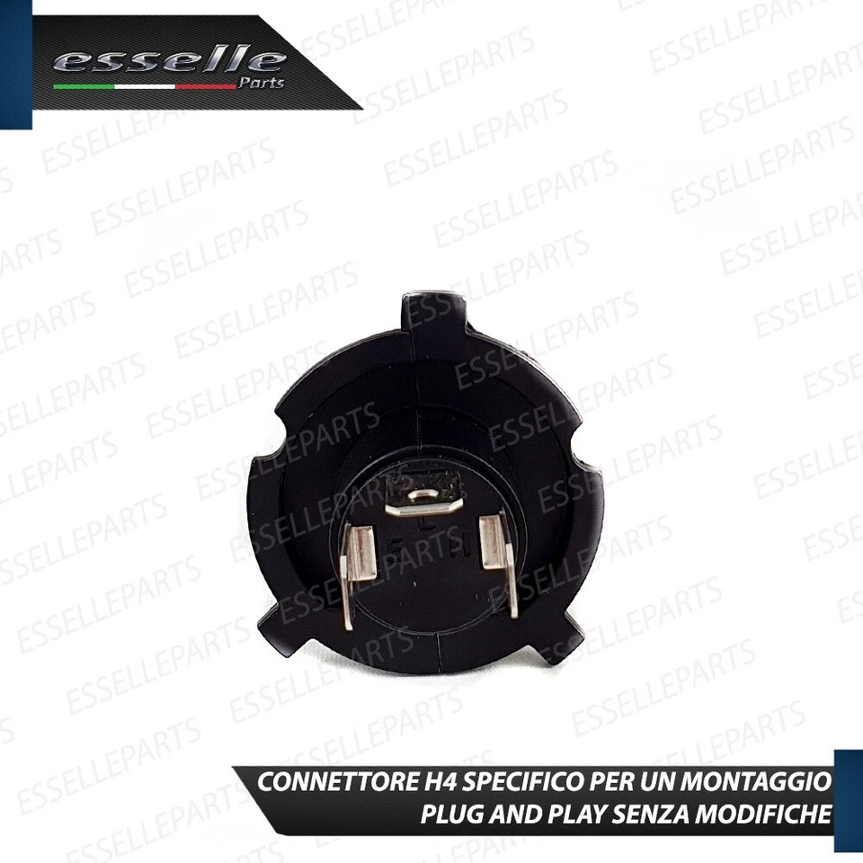 KIT FULL LED LAMPADA H4 4000 LUMEN PER SUZUKI GSX S 1000 2015-2017 ABS - Immagine 4 di 4