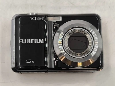 Fujifilm FinePix AX300 14,0 MP Digitalkamera Schwarz - Funktioniert - Bild 1 von 4