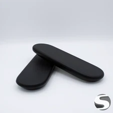 Herman Miller Sayl Chair Replacement Arm Pads for Sayl in Black (1 Pair)