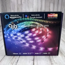 Smart LED strip lights 10 mm light with 550 High brightness LED bulbs RGB adjust