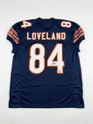 Colston Loveland Chicago Bears #84 Signed Game Cut Football Jersey BAS