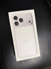 Apple iPhone 17 Pro Max 1TB Silver A3257 Unlocked eSIM Smartphone MFXN4LL/A