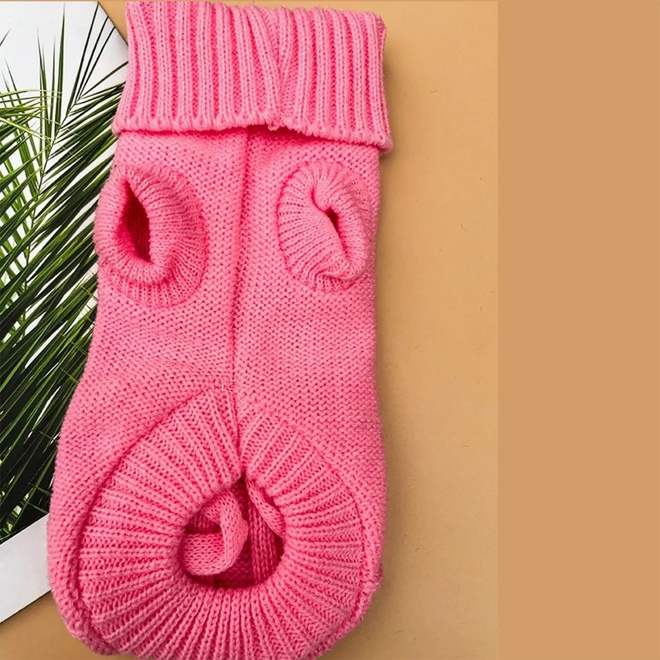 Hundemantel Welpe Katzen Hundepullover Warm Haustier Kleidung für Kleine Hunde - Bild 3 von 4