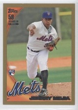 2010 Topps Gold 1215/2010 Jenrry Mejia #395 0c2
