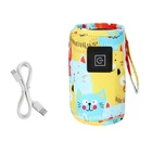 Portable Baby Nursing Bottle Heater for Infant Outdoor Winter -Yellow F4B36574