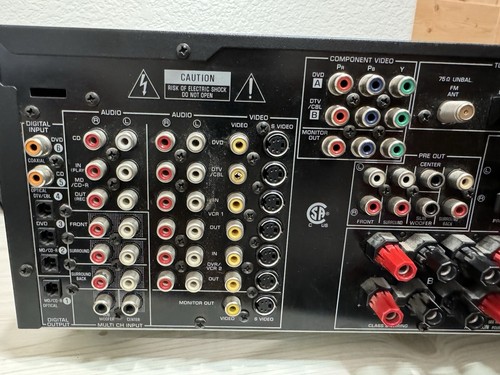 Yamaha HTR-5760 7.1 Channel Home Theater Receiver Good Used Condition No Remote - Picture 3 of 6