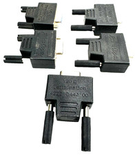 Lot of 5x ATLAS COPCO 4222-0443-00 / 4222044300 Termination Plug 120 Ohm 9-Pin