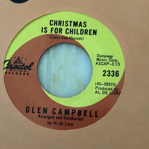 Lot Of Seven Christmas 45 Bing Crosby Dolly Parton Kenny Rogers Bobby Helms - Picture 5 of 8