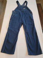 Vintage Big Mac Denim Overalls Armpit To Armpit 22   Inseam 29   XL EUC