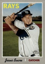 2019 Topps Heritage #219 Jesus Sucre - Rays