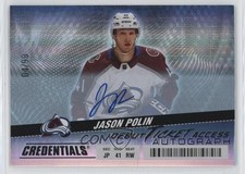 2024 Credentials Debut Ticket Access Horizontal 4/99 Jason Polin #146 Auto 1os2