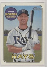 2018 Topps Heritage Flip Stock /5 Corey Dickerson #88 1b3