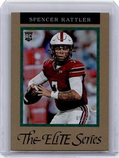 2024 Panini Donruss Spencer Rattler RC Rookie /10 SP The Elite Series #40 Saints