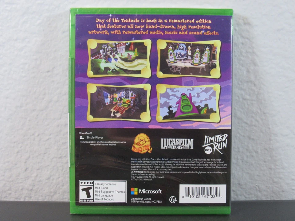 Day of the Tentacle: Remastered (Xbox One) LRG #2 (BRAND NEW) - Image 2 of 4