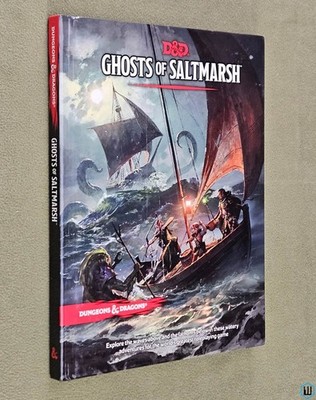 【絶版・初版】D&D 5e英語版 Ghosts of Saltmarsh 中古 Dungeons & Dragons Ghosts of Saltmarsh by Wizards RPG Team (2019