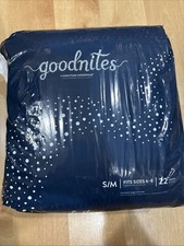 Goodnites Nighttime Underwear Sizes S/M 6-8 , 22-pack