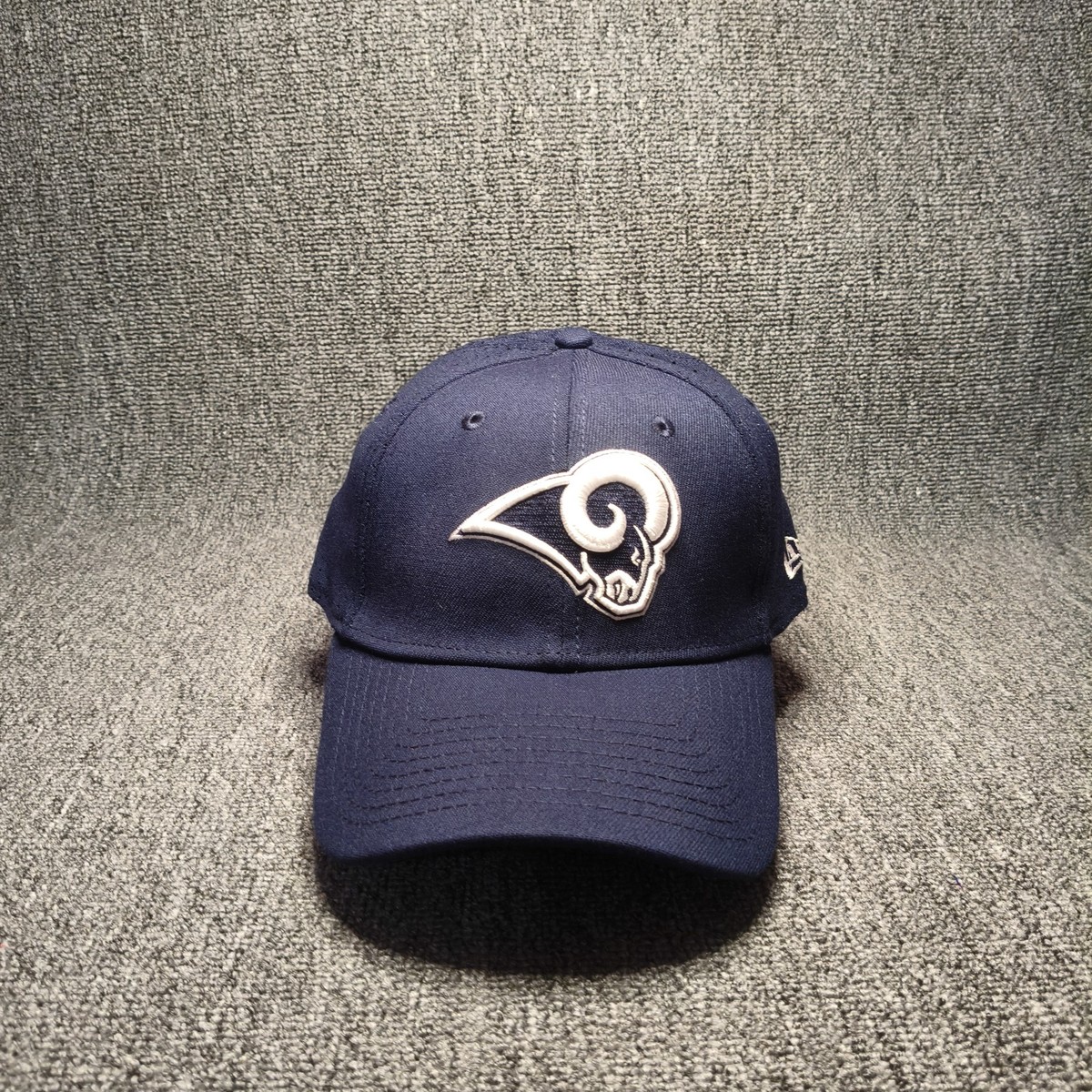 New Era Los Angeles Rams Blue Cap Embroidered Logo NFL Hat
