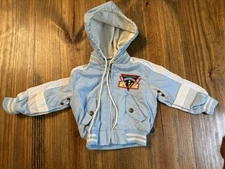 Vintage Mothercare Professional Sports MVP Baby Blue Jacket Coat Size 6/9