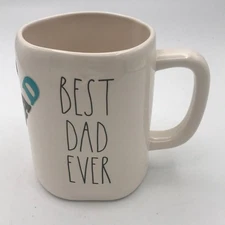 Rae Dunn Mug "Best Dad Ever" **RARE**