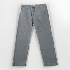 Levis Pants Mens 33x30 (Fits 34x28) Gray XX Chino Standard Taper Stretch Casual