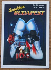 Filmplakatkarte / moviepostercard  Snackbar Budapest  G.Giannini