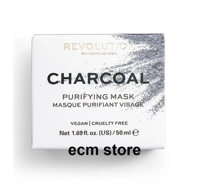 Revolution Skincare Purifying Charcoal Gesichtsreinigungsmaske 50 ml /EBWR