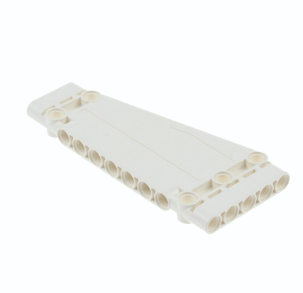 1X Lego Technic Panel Plate Cover 5X11X1 White Sloped 6097440 18945