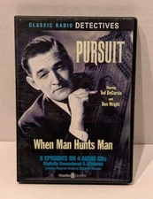 Pursuit - When Man Hunts Man - Old Time Radio Show - 8 Episode 4 CD Set