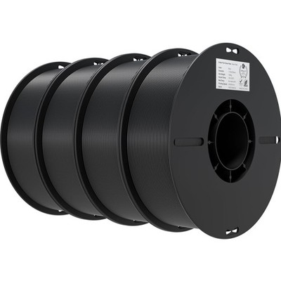 Ender 3D Drucker Filament 1.75mm, 4kg Schwarz - Verzugsfreies Drucken