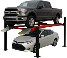 110V/220V 3.0HP 9500Lbs 4 Post Car Auto Lift Four Post Parking Lift For Garage