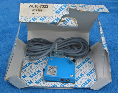 Sick Optic WL10-7323 Proximity Switch WL107323 Sensor P/N 1003184
