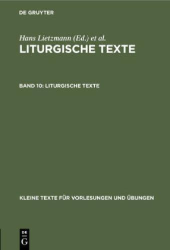 Thumbnail - Liturgische Texte Einführung In Das Römische Brevier 6744