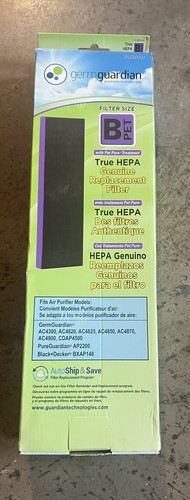 Germ Guardian FLT4850PT True HEPA Genuine Air Purifier Replacement Filter B PET