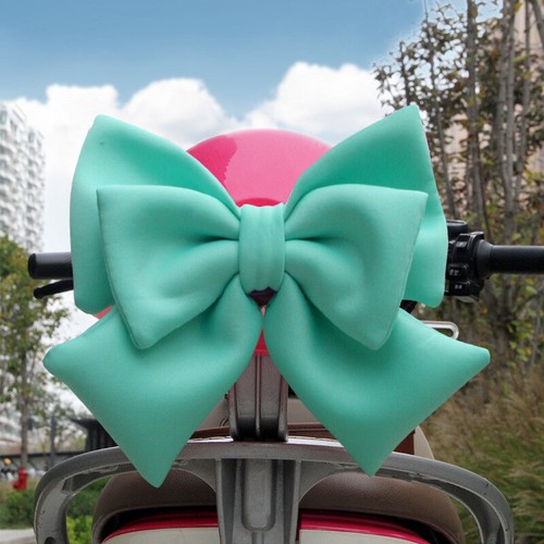 Electric Bike Motorcycle Helmet Decoration Bow Front And Rear Of Vehicle Decor - Picture 30 of 30