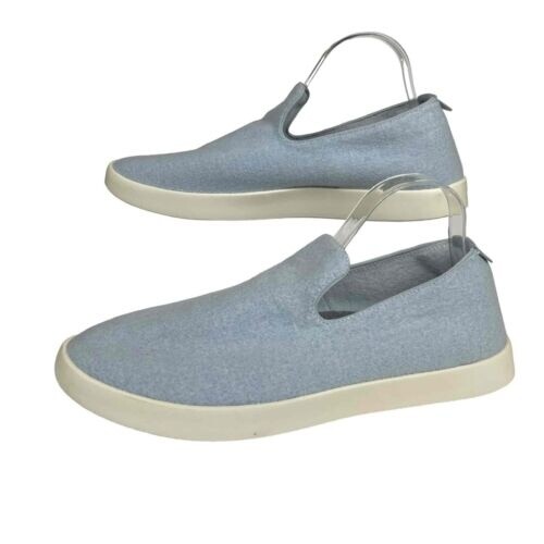 NWOB Allbirds Mens Light Blue Wool Slip On Lounger Shoes Size 13 Comfort Casual - Picture 1 of 9