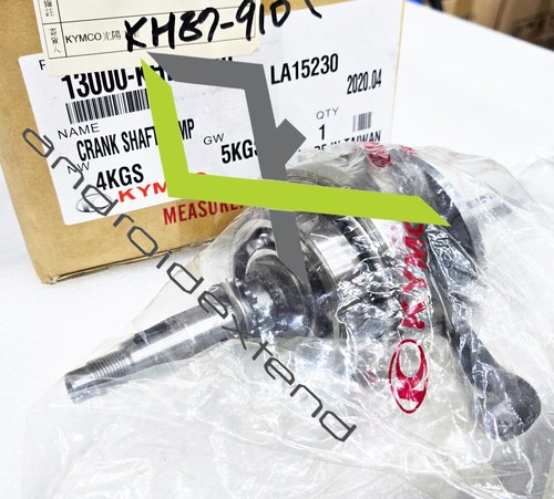 KYMCO EGO/XCITING/G.DINK/GRAND VISTA250/PEOPLE250/S250 CRANKSHAFT 13000-KHE7-910 - Picture 10 of 24