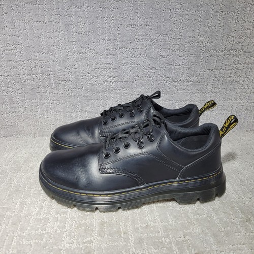 Dr. Doc Martens Reeder Unisex Gr. US M11 L12 Schwarz Leder Oxford Schnürschuhe - Bild 3 von 13