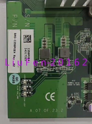 1 Stück gebrauchte BAS-I350POE4 Rev.A2 Erwerbskarte - Bild 3 von 4