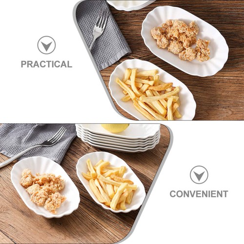 Snackschalen, Pommes-Frites-Gericht, Keramik-Dip-Schalen zum Abendessen, Grillen - Bild 10 von 12