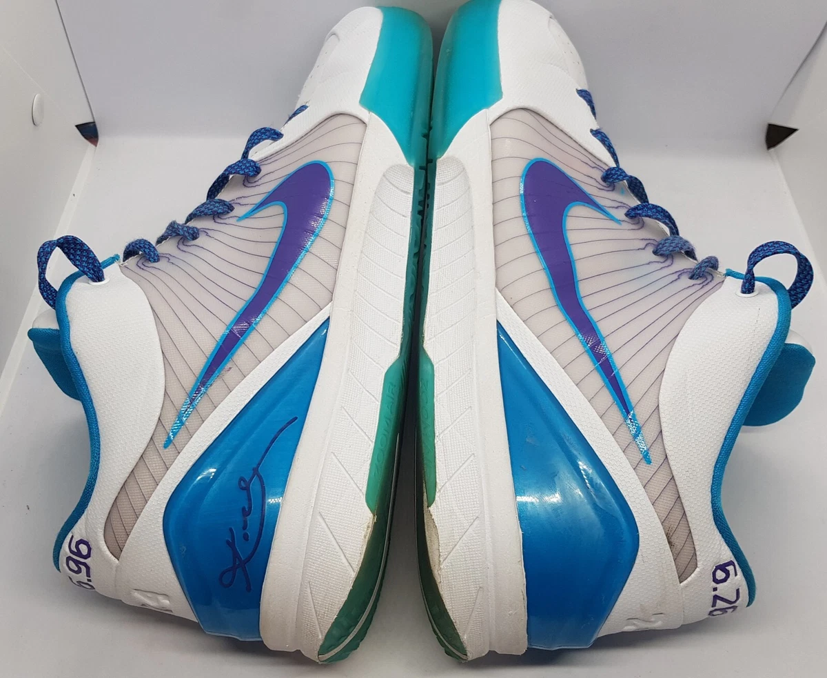 Son sofá respuesta NIKE ZOOM KOBE 4 IV PROTRO DRAFT DAY 4 AV6339-100 WHITE BLUE size 14 | eBay