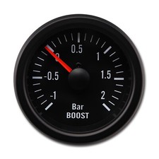 Vd Vintage 52mm 2-116 Mechanical Boost Gauge -1 2 Bar Light Bulb Black Bezel Vd Vintage 52mm 2-116 Mechanical Boost Gauge -1 2 Bar Light Bulb Black Bezel