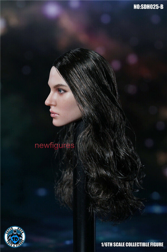 1:6 SDH025B Russia Soldier Girl Head Model For 12inch Female PH TBL Figure Body - Foto 3 di 6