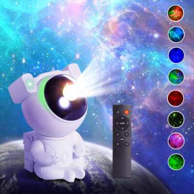 LED Astronaut Sternenhimmel Projektor Lampe Starry Galaxy Nebula Nachtlicht