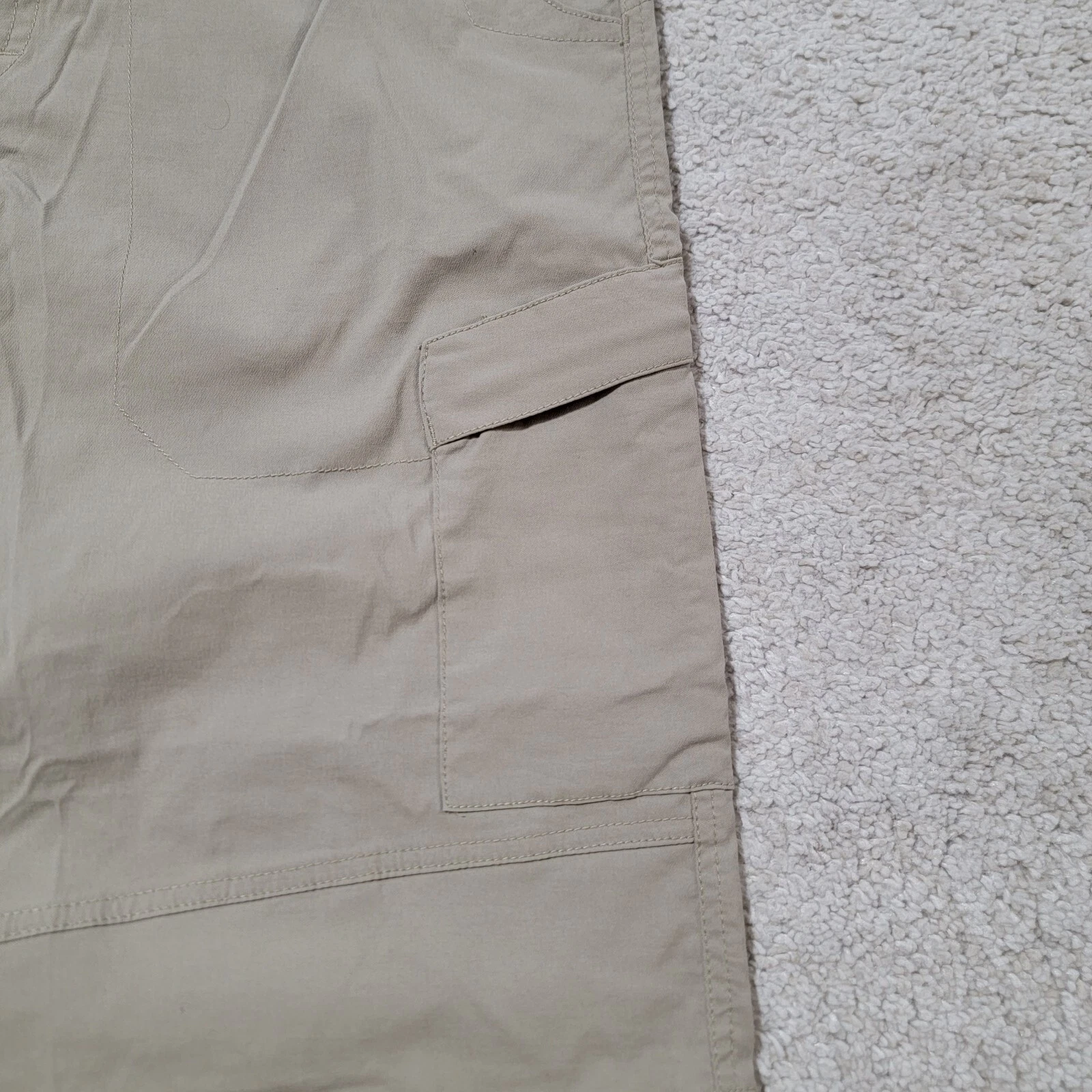 prana stretch zion cargo belted outdoor hike shorts