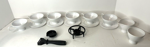 Vtg Corning Ware Style Blue Cornflower Child Toy Dish Plastic Kitchen 16 Piece - Picture 7 of 7