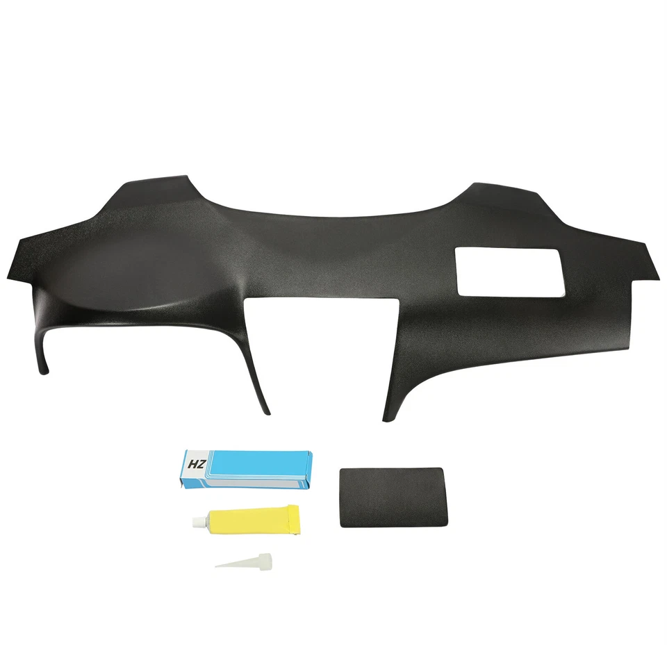 Front Dashboard Dash Cover Overlay Cap Pad Black ABS For Toyota Camry 2007-2011 Foto 2 de 4