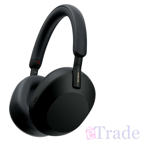 Sony WH-1000XM5 Wireless Bluetooth Noise Cancelling Over-Ear Headphones in Black